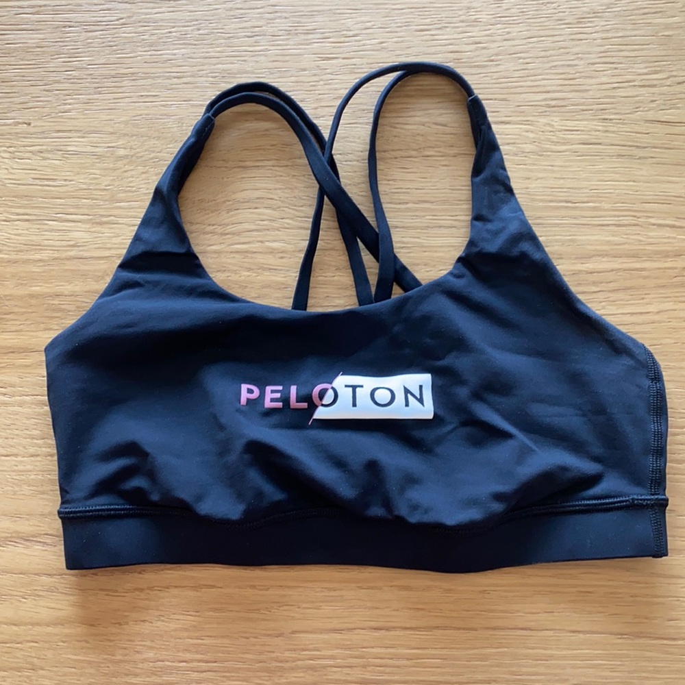 Peloton x Lululemon sports bra